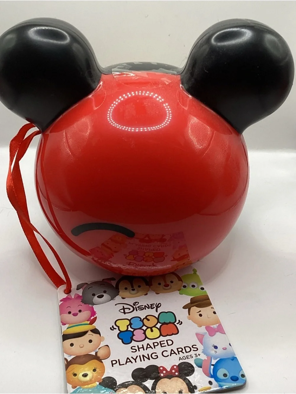 Disney Mickey TSUM TSUM Hard Case with PLAYING CARDS